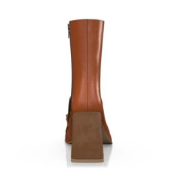 Bottines à Bout Et Talon Carré 51410 15 Bottines à Bout Et Talon Carré 51410 -Stripped Boutique 49812 4 0