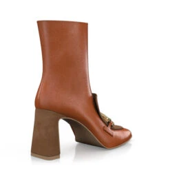 Bottines à Bout Et Talon Carré 51410 16 Bottines à Bout Et Talon Carré 51410 -Stripped Boutique 49812 5 0