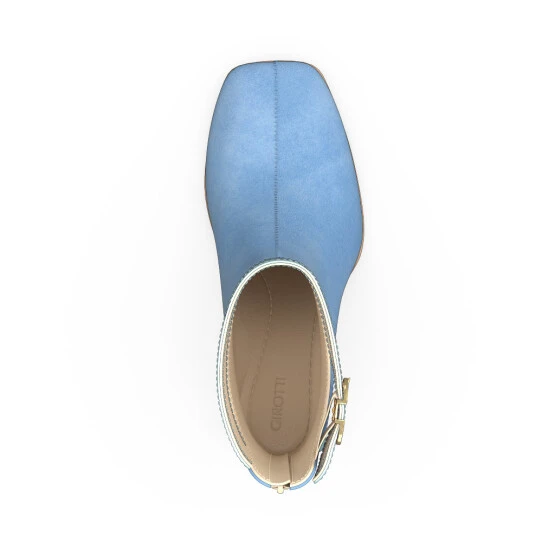 Bottines à Bout Et Talon Carré 51416 9 Bottines à Bout Et Talon Carré 51416 – Image 9