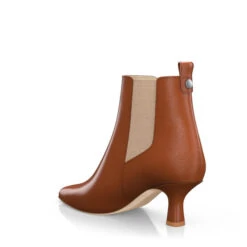 Bottines à Talon Moyen Et Bout Pointu 51641 -Stripped Boutique 50043 3 0