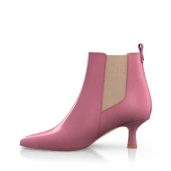 Bottines à Talon Moyen Et Bout Pointu 51644 -Stripped Boutique 50046 2 0