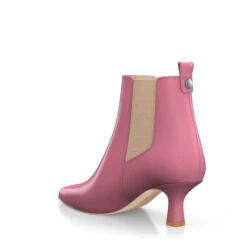 Bottines à Talon Moyen Et Bout Pointu 51644 -Stripped Boutique 50046 3 0