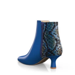 Bottines à Talon Moyen Et Bout Pointu 51926 -Stripped Boutique 50328 3 0