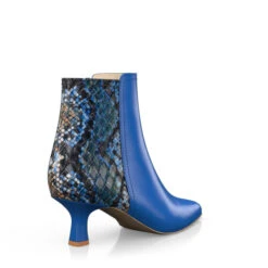 Bottines à Talon Moyen Et Bout Pointu 51926 -Stripped Boutique 50328 5 0