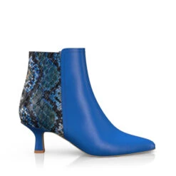 Bottines à Talon Moyen Et Bout Pointu 51926 -Stripped Boutique 50328 6 0