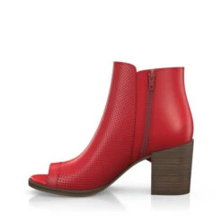 Bottines Aux Franges Et à Bout Ouvert 2246 -Stripped Boutique 646 2 0 1