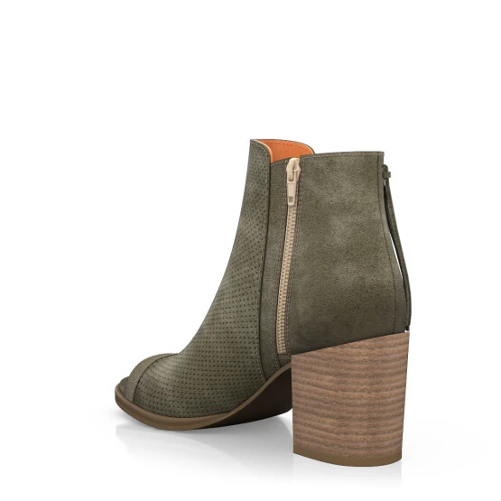 Bottines Aux Franges Et à Bout Ouvert 2301 4 Bottines Aux Franges Et à Bout Ouvert 2301 – Image 4