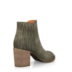 Bottines Aux Franges Et à Bout Ouvert 2301 15 Bottines Aux Franges Et à Bout Ouvert 2301 -Stripped Boutique 701 5 0 2