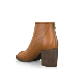 Bottines Aux Franges Et à Bout Ouvert 2333 -Stripped Boutique 733 3 0 3