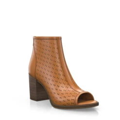 Bottines Aux Franges Et à Bout Ouvert 2333 -Stripped Boutique 733 7 0 3