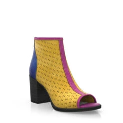 Bottines Aux Franges Et à Bout Ouvert 2340 -Stripped Boutique 740 7 0 2