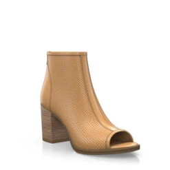 Bottines Aux Franges Et à Bout Ouvert 2355 -Stripped Boutique 755 7 0 3