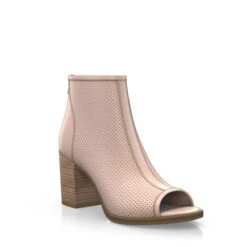 Bottines Aux Franges Et à Bout Ouvert 2357 -Stripped Boutique 757 7 0 4