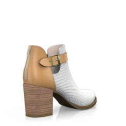 Bottines à Talon Large 2374 -Stripped Boutique 774 5 0 4