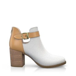 Bottines à Talon Large 2374 -Stripped Boutique 774 6 0 3