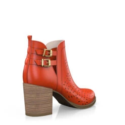 Bottines à Talon Large 2375 -Stripped Boutique 775 5 0 3