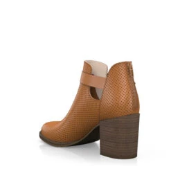 Bottines à Talon Large 2376 -Stripped Boutique 776 3 0 2