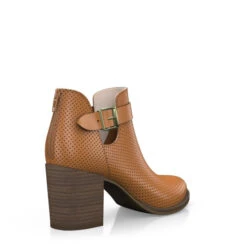 Bottines à Talon Large 2376 -Stripped Boutique 776 5 0 2