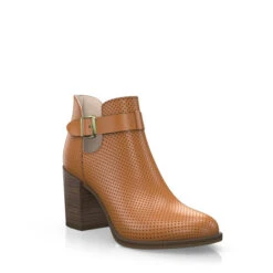 Bottines à Talon Large 2376 -Stripped Boutique 776 7 0 2