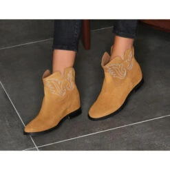 Bottes De Cheville Compensées Cachées 11468