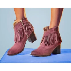 Bottines à Talon Large 2304