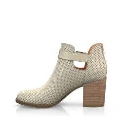 Bottines à Talon Large 2455 -Stripped Boutique 855 2 0 4