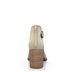 Bottines à Talon Large 2455 -Stripped Boutique 855 4 0 4