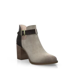 Bottines à Talon Large 2457 -Stripped Boutique 857 7 0 2