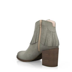 Bottines à Talon Large 2458 -Stripped Boutique 858 3 0 4