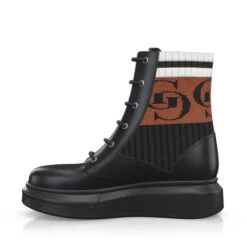 Bottines à Semelle Robuste 10183 -Stripped Boutique 8585 2 0 1