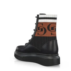 Bottines à Semelle Robuste 10183 -Stripped Boutique 8585 3 0 1