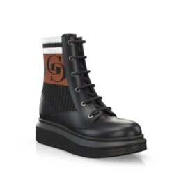 Bottines à Semelle Robuste 10183 -Stripped Boutique 8585 7 0 1