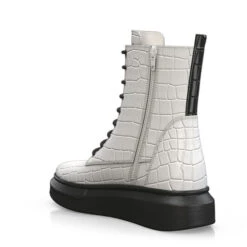 Bottines à Semelle Robuste 10255 -Stripped Boutique 8657 3 0 1 1