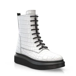 Bottines à Semelle Robuste 10255 -Stripped Boutique 8657 7 0 1 1