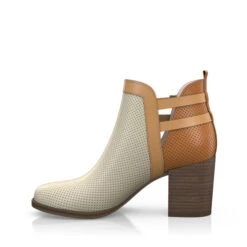 Bottines à Talon Large 2467 -Stripped Boutique 867 2 0 3