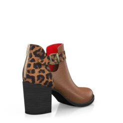 Bottines à Talon Large 10571 -Stripped Boutique 8973 5 0 1