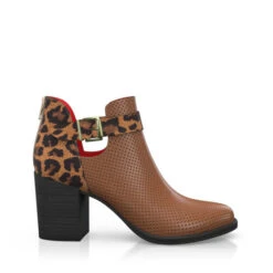 Bottines à Talon Large 10571 -Stripped Boutique 8973 6 0 1