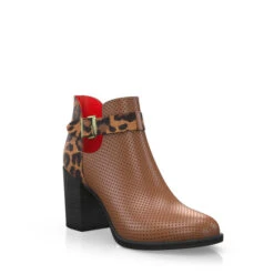 Bottines à Talon Large 10571 -Stripped Boutique 8973 7 0 1