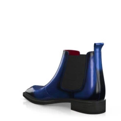 Bottes Chelsea De Luxe Oxford Pour Femmes 11474 -Stripped Boutique 9876 3 0 2