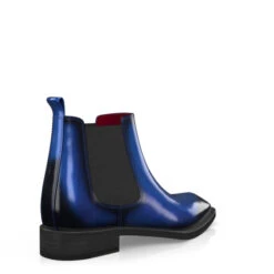 Bottes Chelsea De Luxe Oxford Pour Femmes 11474 -Stripped Boutique 9876 5 0 2